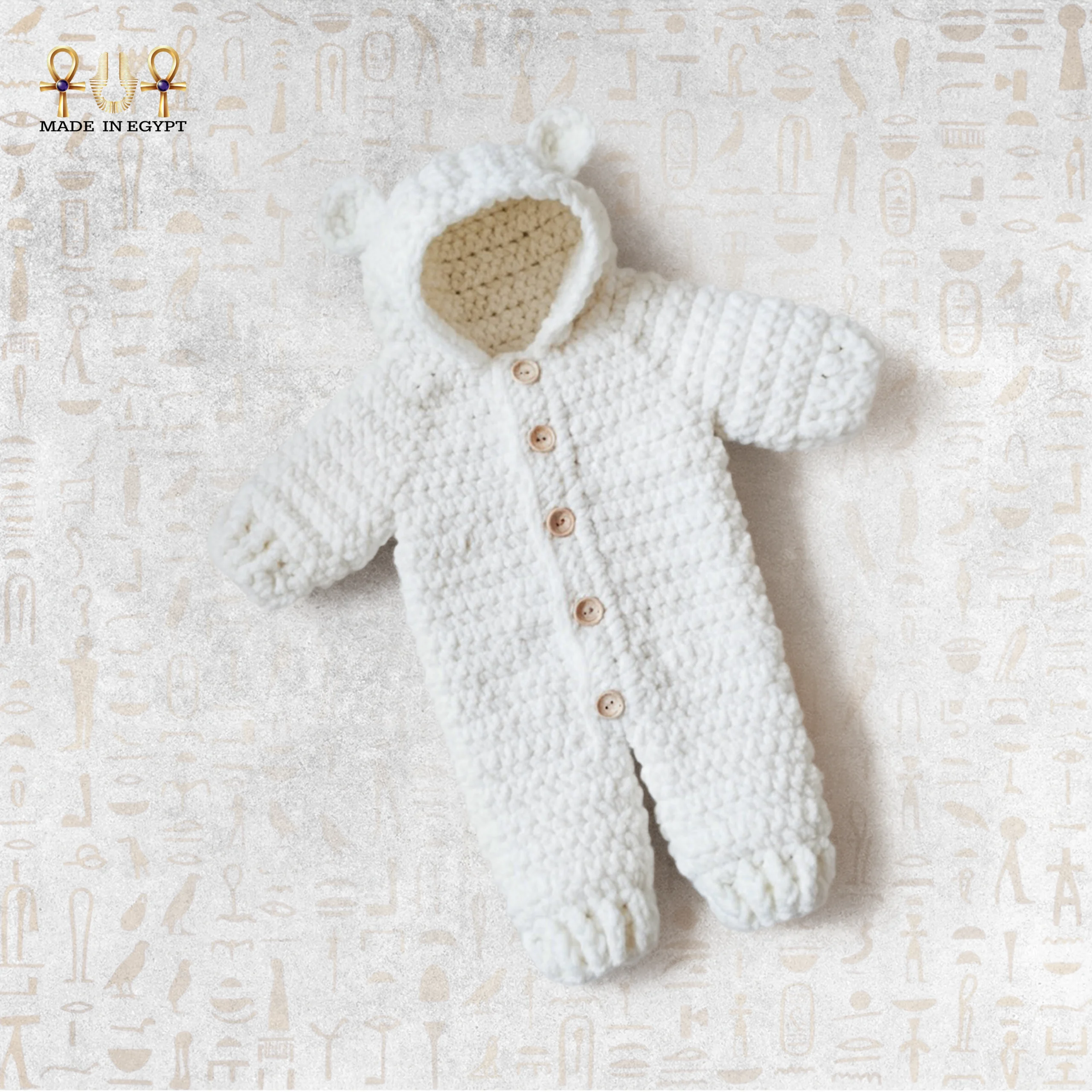 @2A Little Bear Baby Jumpsuit سالوبت الدب الصغير - الصورة 1