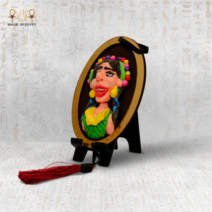 Egyptian Peasant Woman Wall Plaque - Image 2