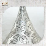 Naomi Handcrafted Silver Lantern - Image 2