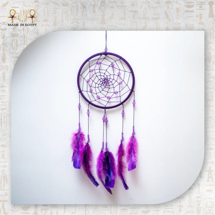 Purple Feather Dream Catcher - Image 2