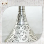 Naomi Handcrafted Silver Lantern - Image 4