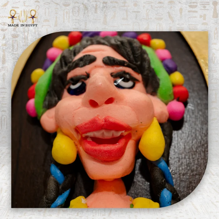 Egyptian Peasant Woman Wall Plaque - Image 3