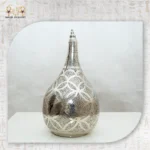 Naomi Handcrafted Silver Lantern - Image 3