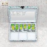 Sea Breeze Tea Box with Glass Lid - Image 2