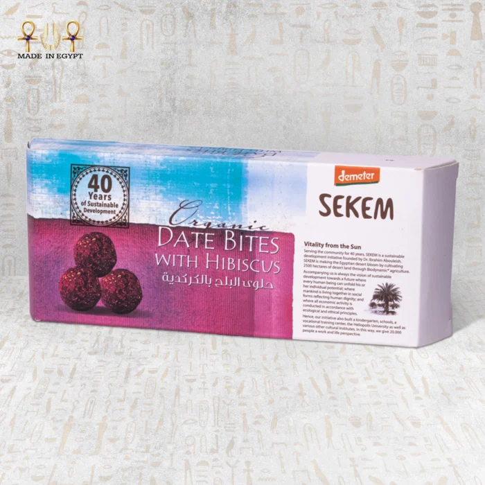 Demeter Organic Date Bites with Hibiscus - Image 1