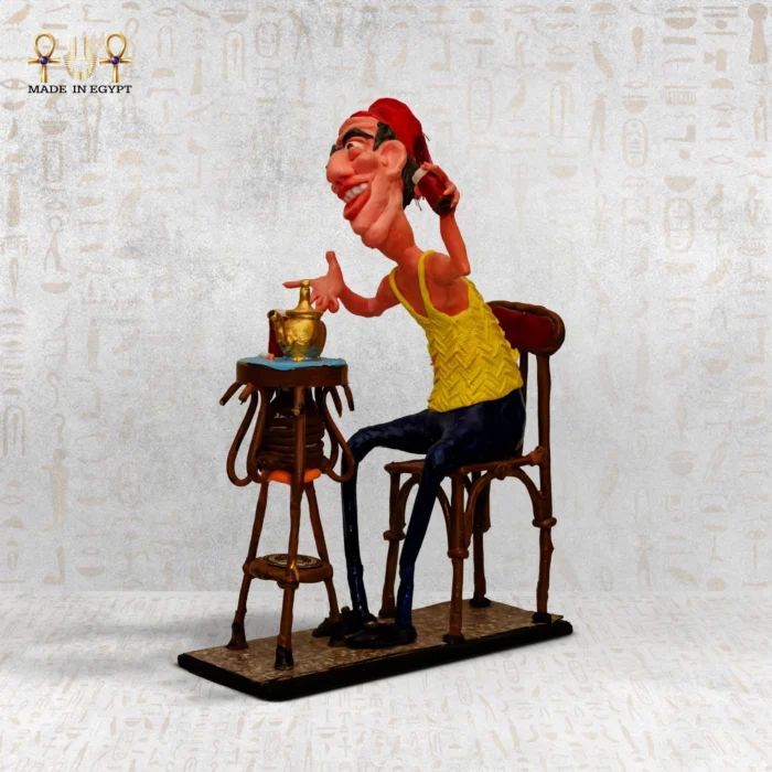 The Tea Man Sculpture - Image 1