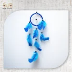 Blue Gradient Feather Dream Catcher