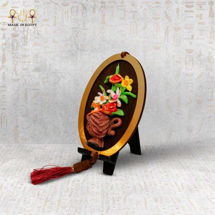 Rustic Flower Bouquet Wall Plaque - Image 2