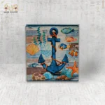Sea Life Wooden Tissue Box - Image 5