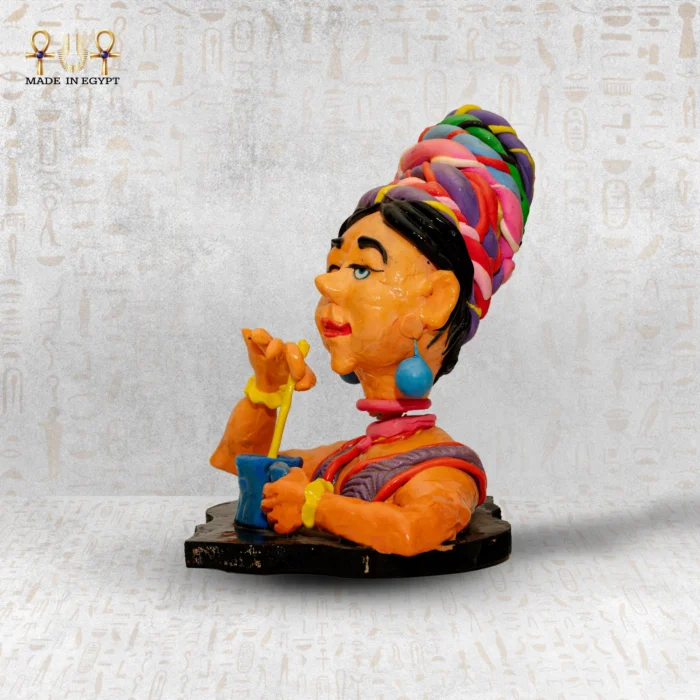 ⁦مجسم المرأة الهندية بالرأس المتحرك⁩ - الصورة ⁦2⁩