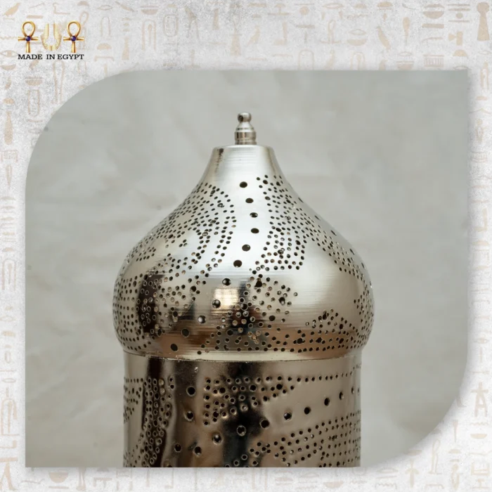 Handcrafted Brass Cylinder Lamp - Image 3