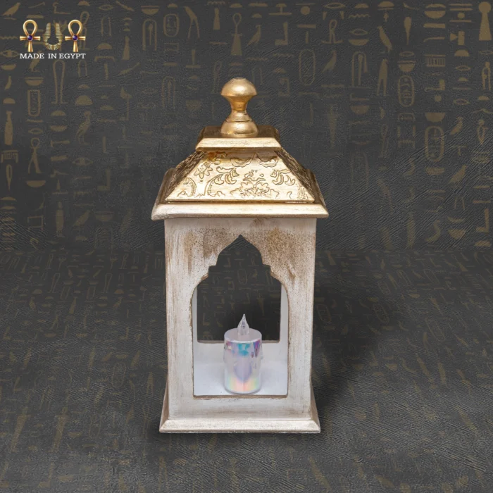 ⁦فانوس خشبي ديكور رمضان (MDF)⁩ - الصورة ⁦2⁩