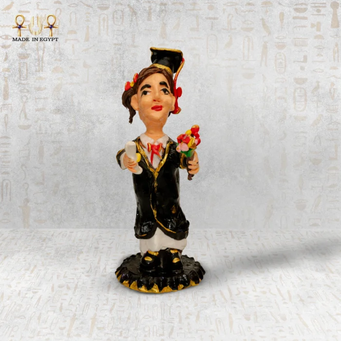 Graduate Girl Figurine - Image 2
