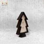 Christmas Tree Candle with Black Frame - Image 2