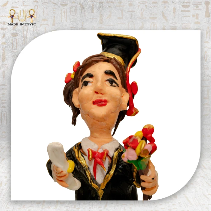 Graduate Girl Figurine - Image 1