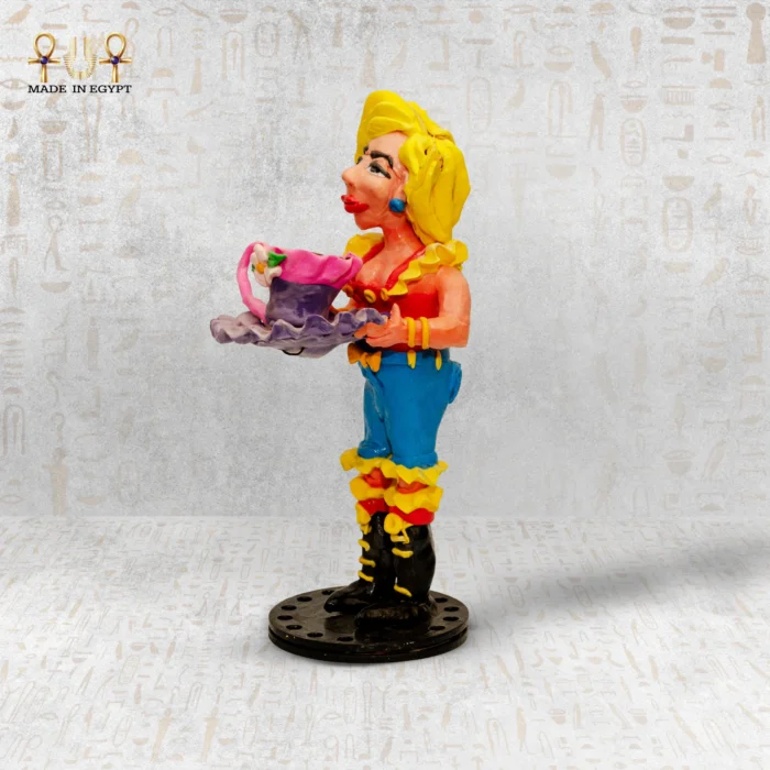 Coffee Cup Holder Figurine - Image 2