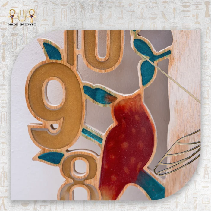 Pomegranate Pulse Clock - Image 2