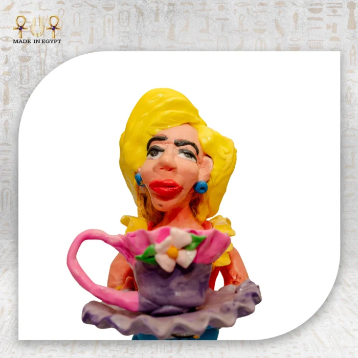 Coffee Cup Holder Figurine - Image 3