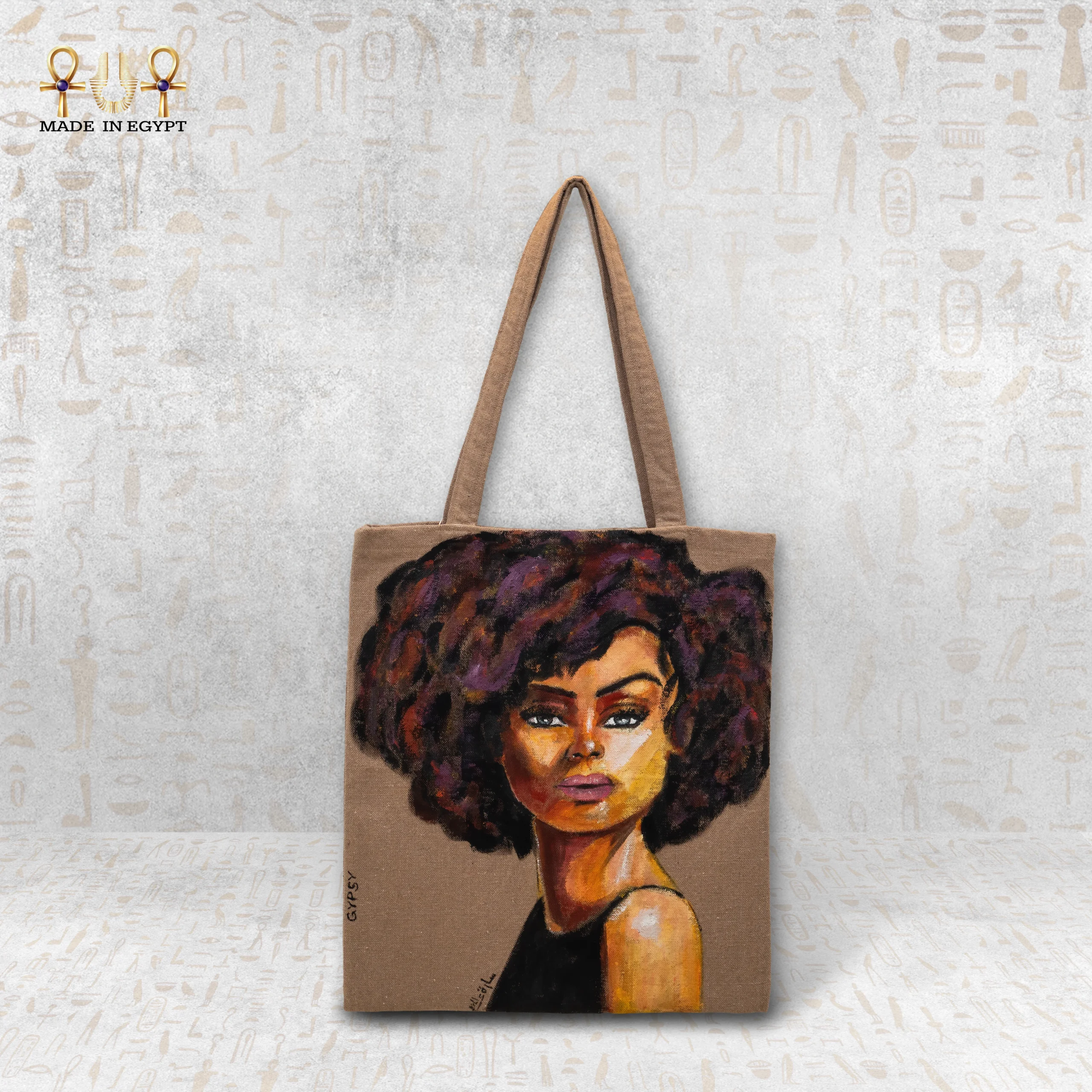 @11A Confident Gaze Tote Bag شنطة نظرة واثقة - الصورة 1