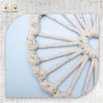 Natural Fiber Floral Wall Décor - Image 2