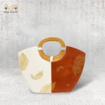 Autumn Whisper Handbag – Hand-Painted Genuine Leather