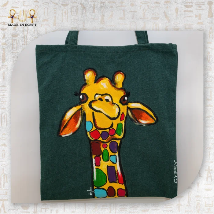 Joyful Giraffe Tote Bag - Image 2