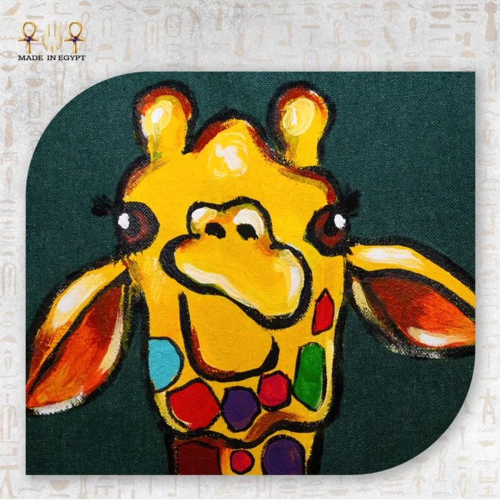 Joyful Giraffe Tote Bag - Image 3