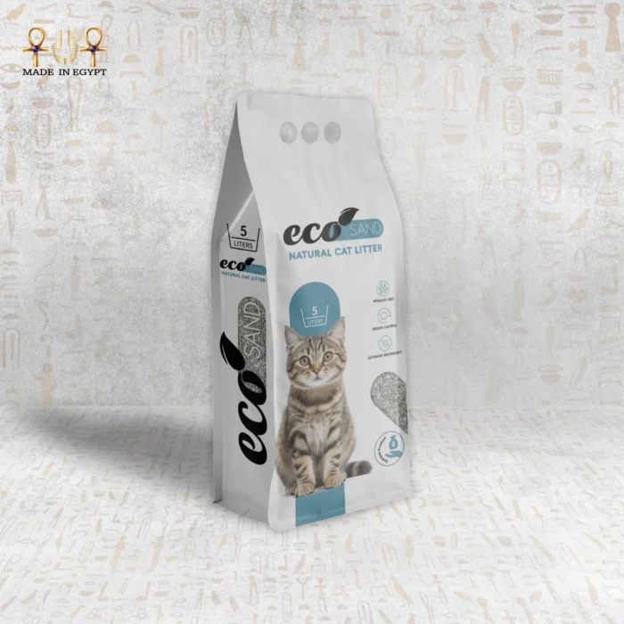 Premium Egyptian Cat Litter – Lemon Mint - Image 1