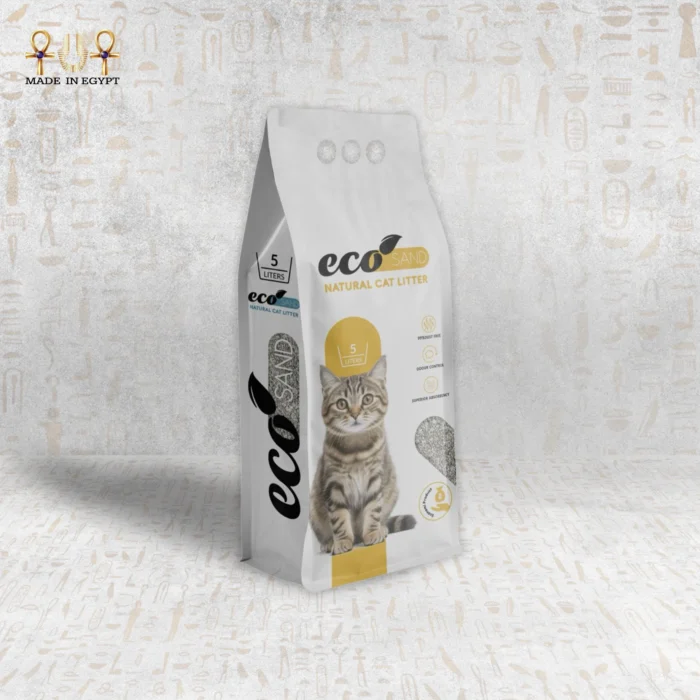 Premium Egyptian Cat Litter – Orange Scent - Image 1