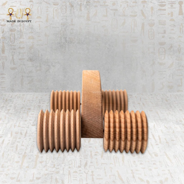 ⁦المدلك الخشبي القوسي بأربع بكرات مسننة⁩ - الصورة ⁦2⁩