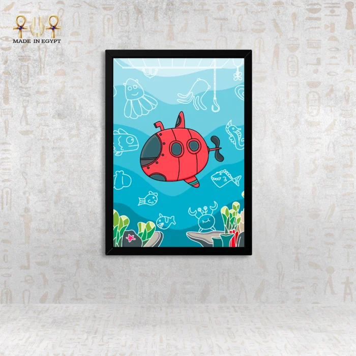 Little Ocean World Wall Art - Image 1