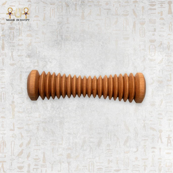 المدلك الخشبي الأسطواني المسنن - Image 1