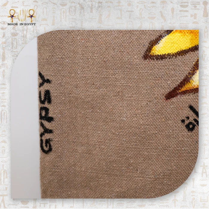 ⁦شنطة قماش زهرة الفراشات⁩ - الصورة ⁦3⁩