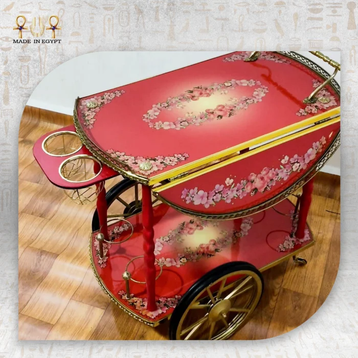 Palace Garden Luxury Serving Cart - Image 2