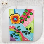 شنطة قماش الزهور الملونة - الصورة 2