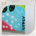 شنطة قماش الزهور الملونة - الصورة 4