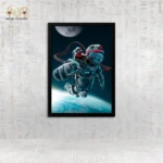 Into the Unknown Astronaut Wall Art