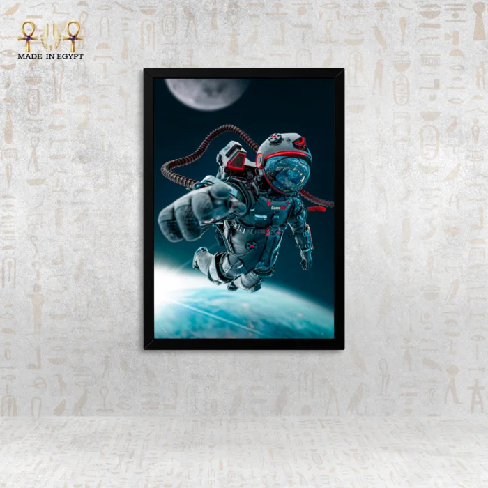 Into the Unknown Astronaut Wall Art - Image 1