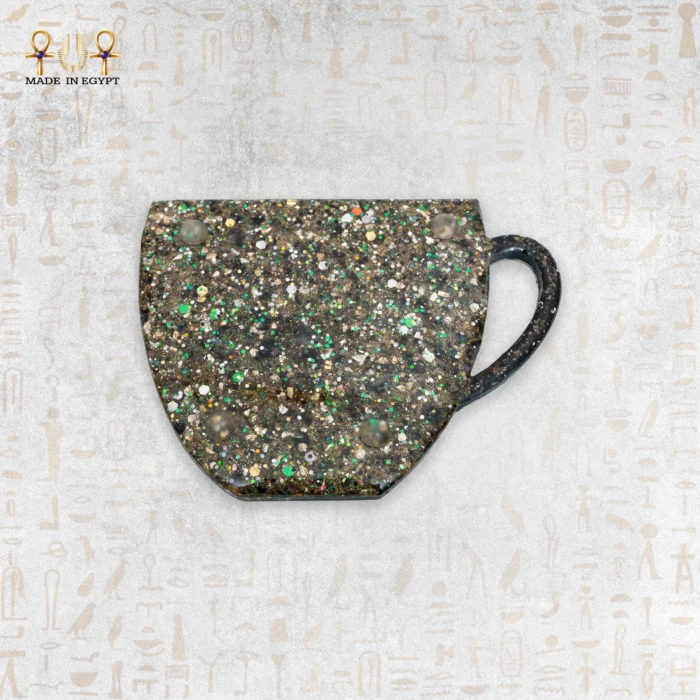 Luxury Coffee Cup Resin Coaster - Image 2