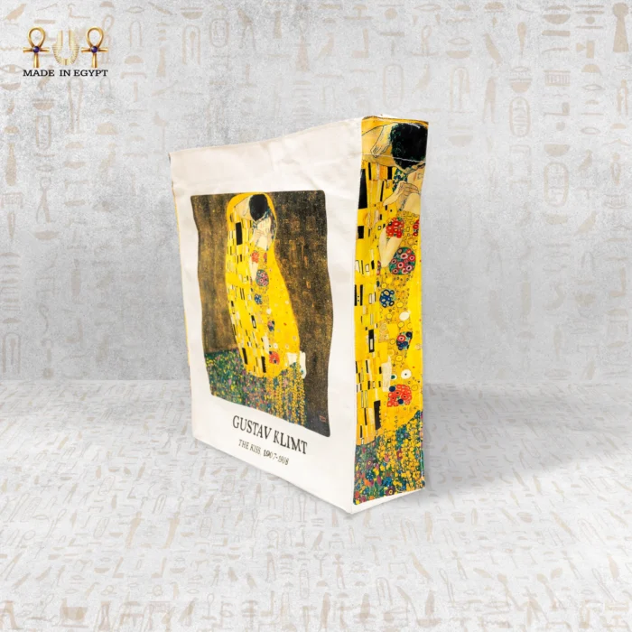 Klimt “The Kiss” Art Tote Bag - Image 2