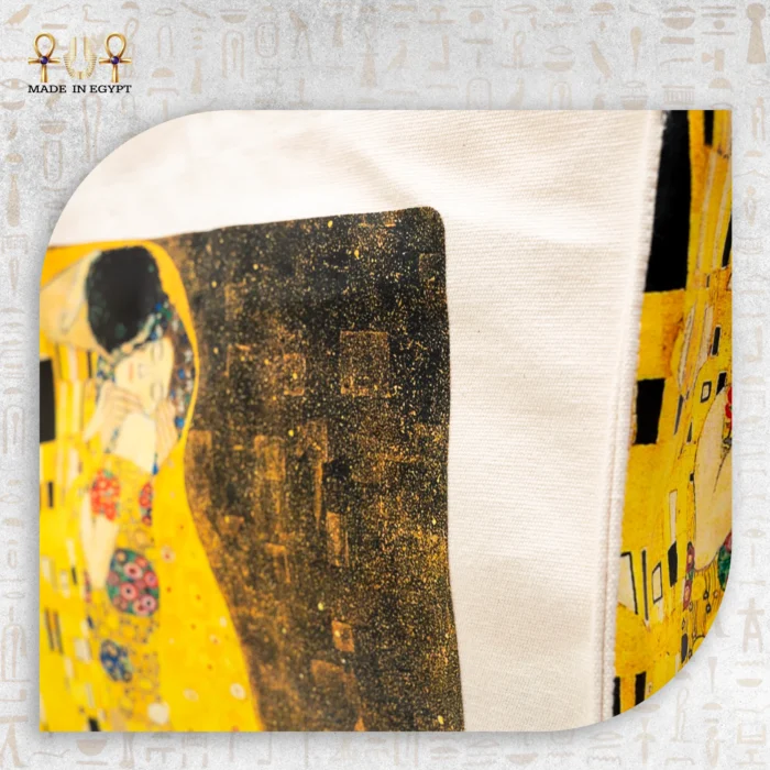 Klimt “The Kiss” Art Tote Bag - Image 3