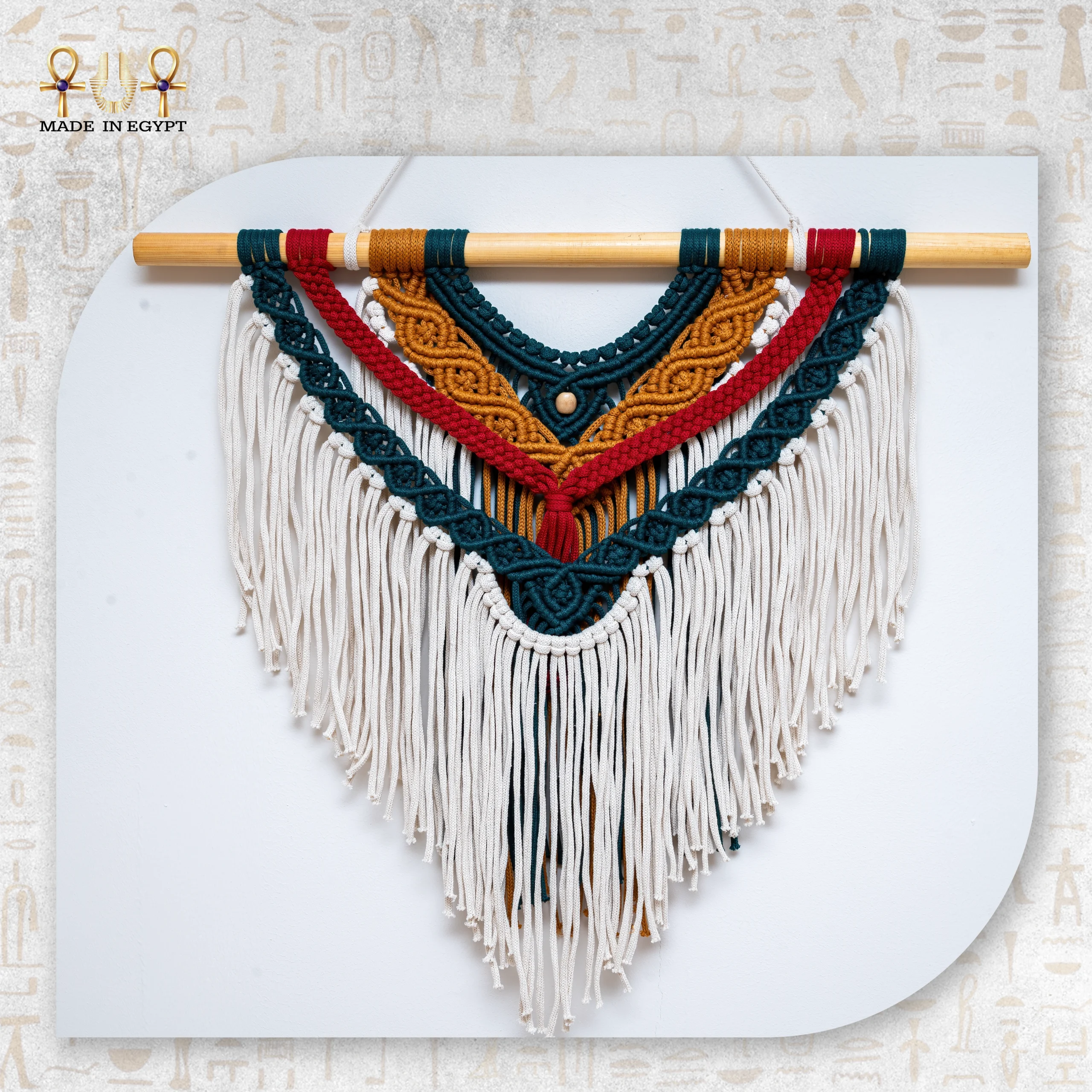 @4A Desert Spirit Macramé Wall Hanging Desert Spirit Macramé Wall Hanging - Image 1