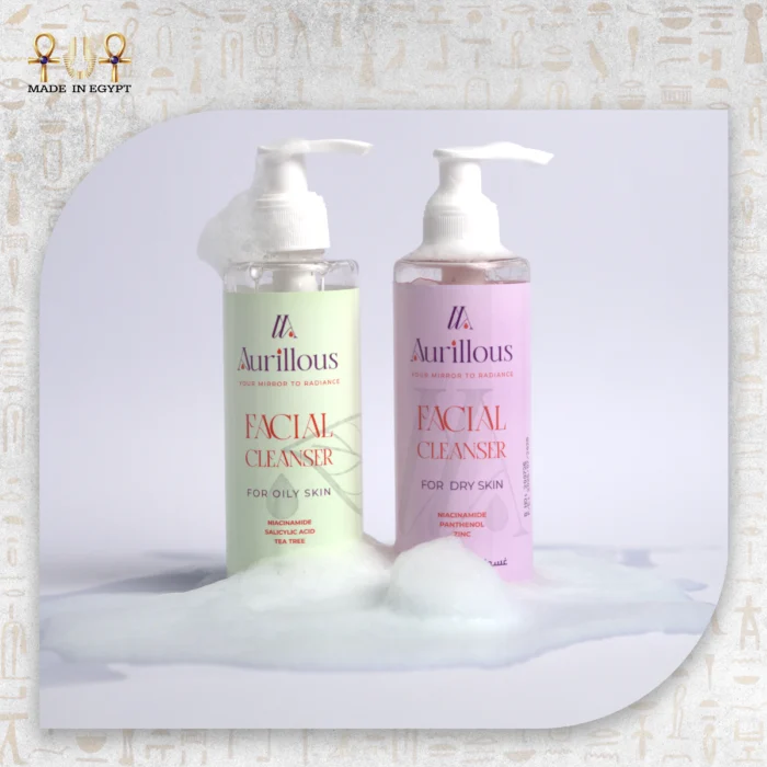 Facial Cleanser Duo Bundle – Oily & Dry Skin - Image 1