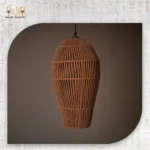 Natural Burlap Pendant Lamp