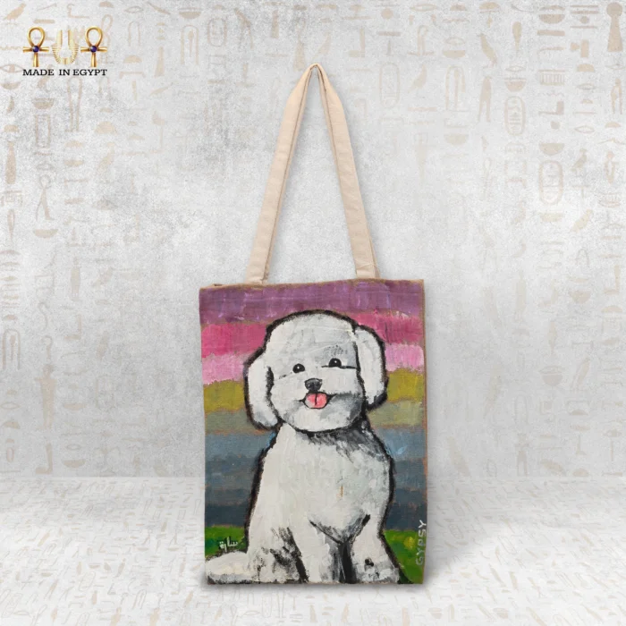 Sweet Puppy Tote Bag - Image 1