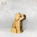 تمثال كلب جالس أكريليك