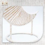 Macramé Crescent Moon Décor - Image 3