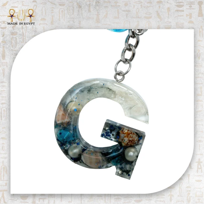 ⁦ميدالية ريزن بحرف G البحري⁩ - الصورة ⁦2⁩