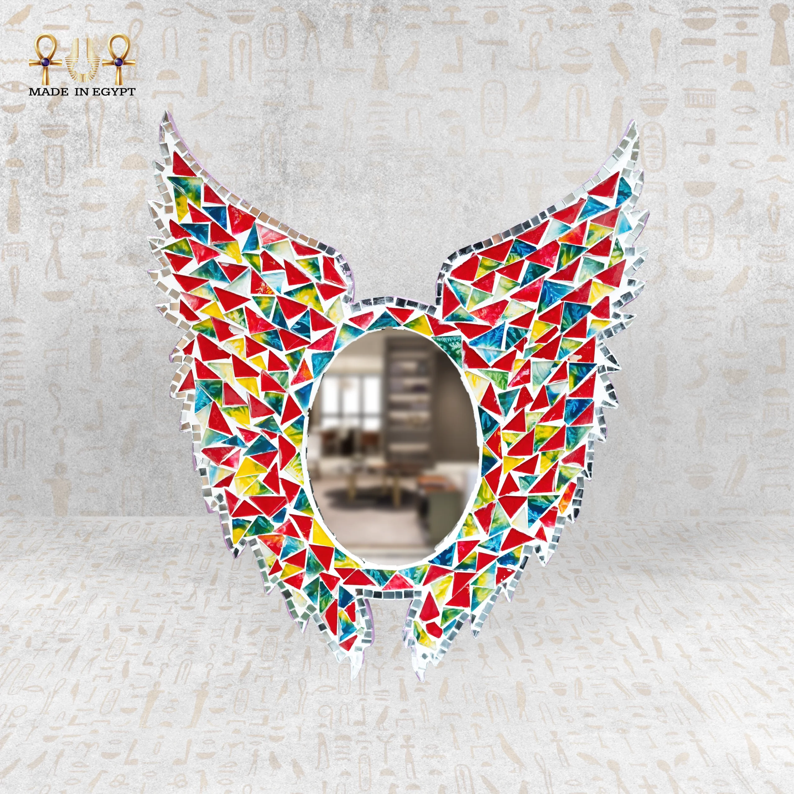 @15D Butterfly Wing Mirror مرآة جناح الفراشة - الصورة 1