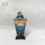 ⁦فانوس ريزن رمضاني فاخر – أزرق وذهبي⁩ - الصورة ⁦2⁩